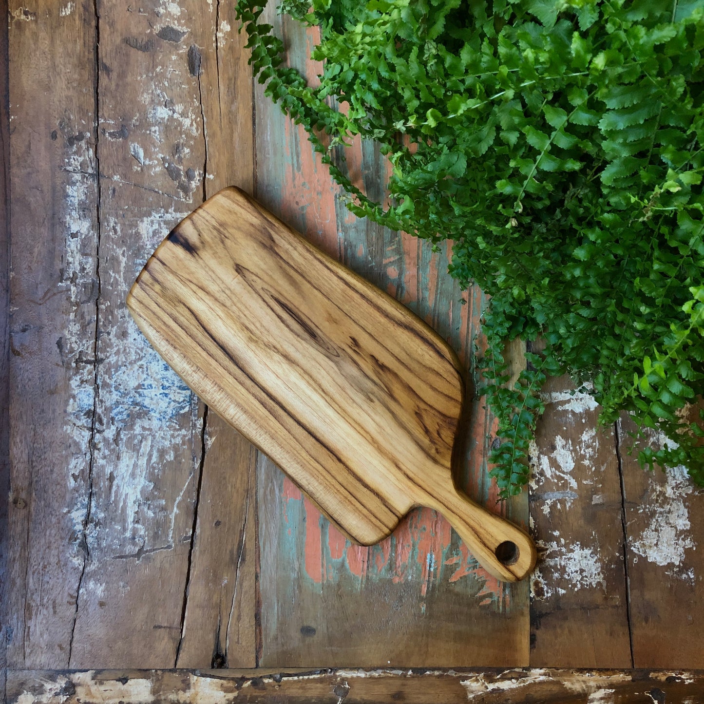 Teak Wood Cutting Board, Curved