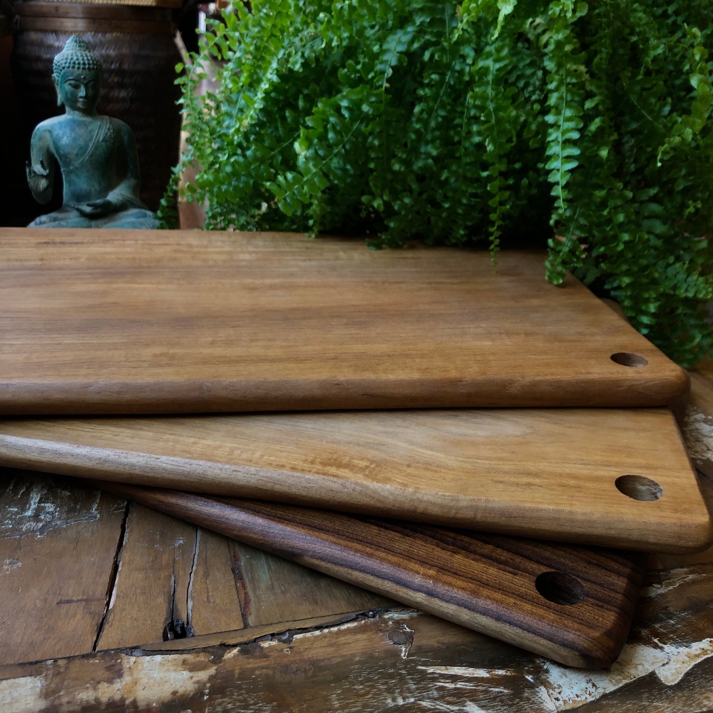 Teak Wood Cutting Board, Rectangle