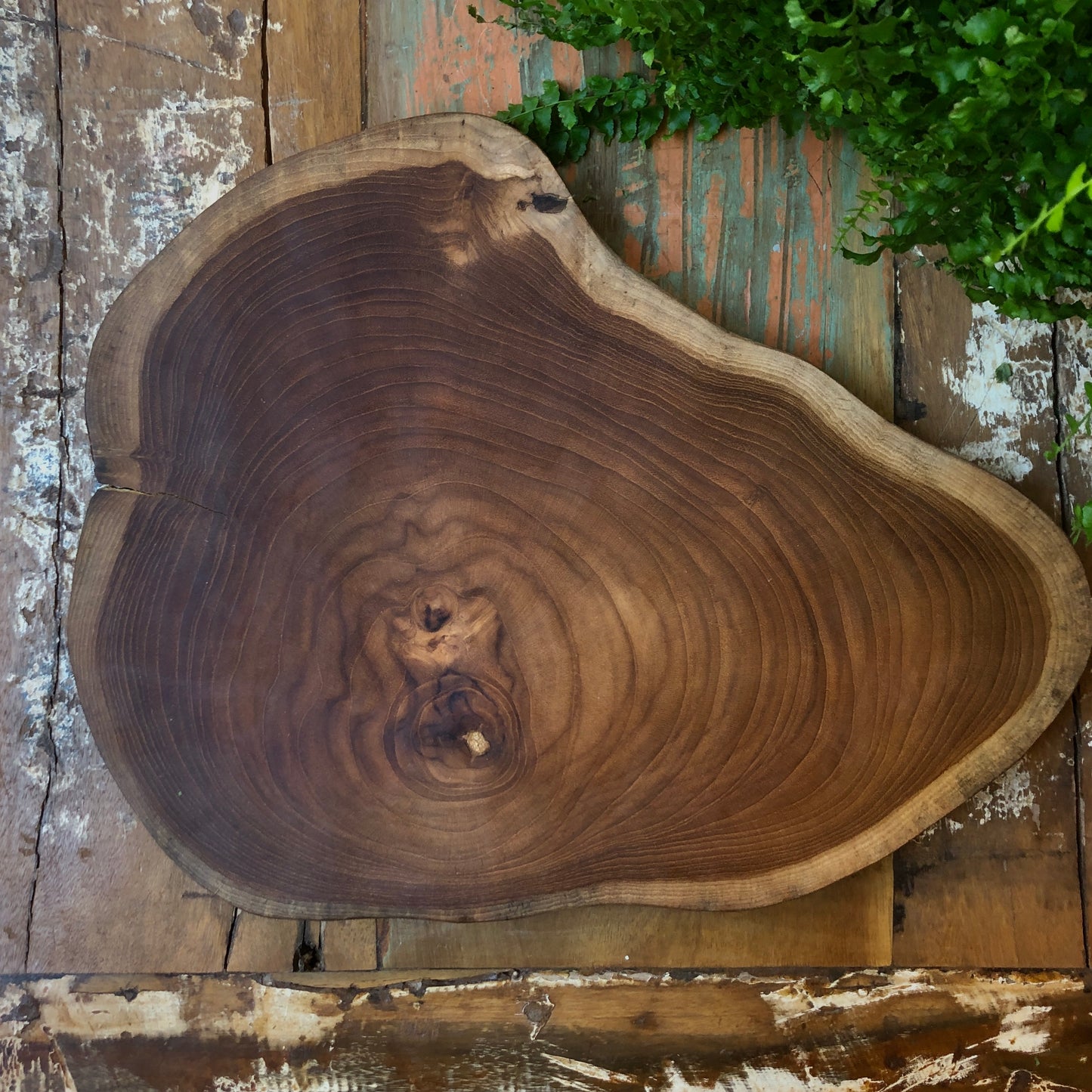 Teak Wood Cutting Board, Round