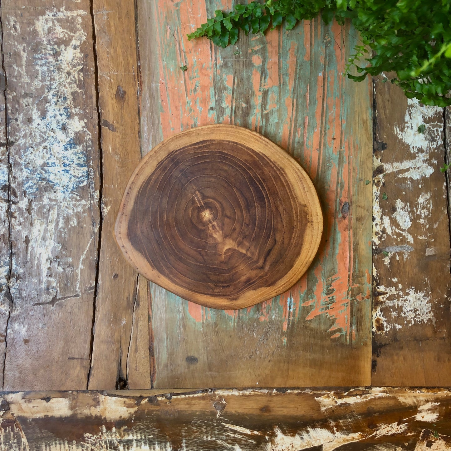 Teak Wood Cutting Board, Round