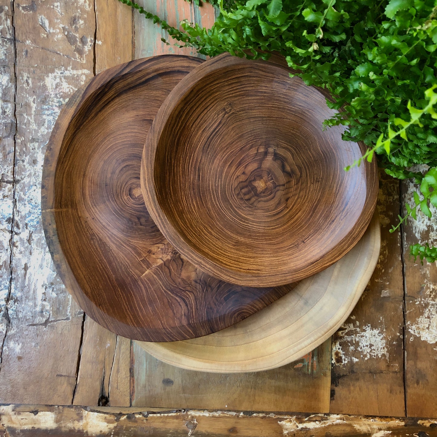 Teak Wood Plate