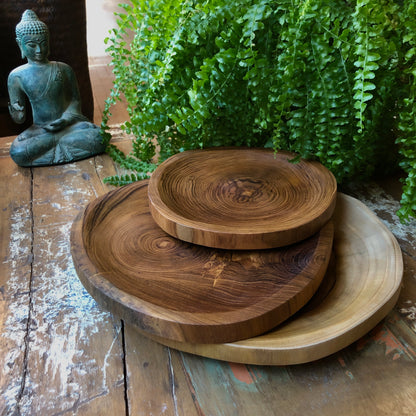 Teak Wood Plate