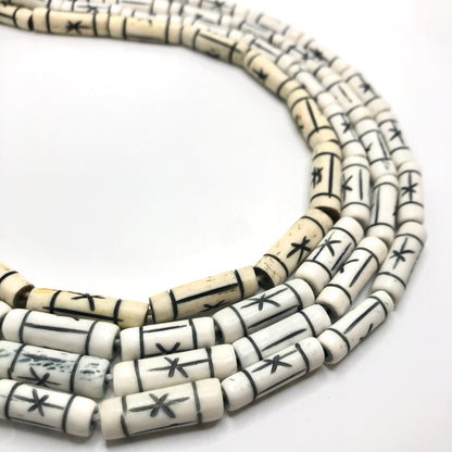 Horn Beads from Indonesia