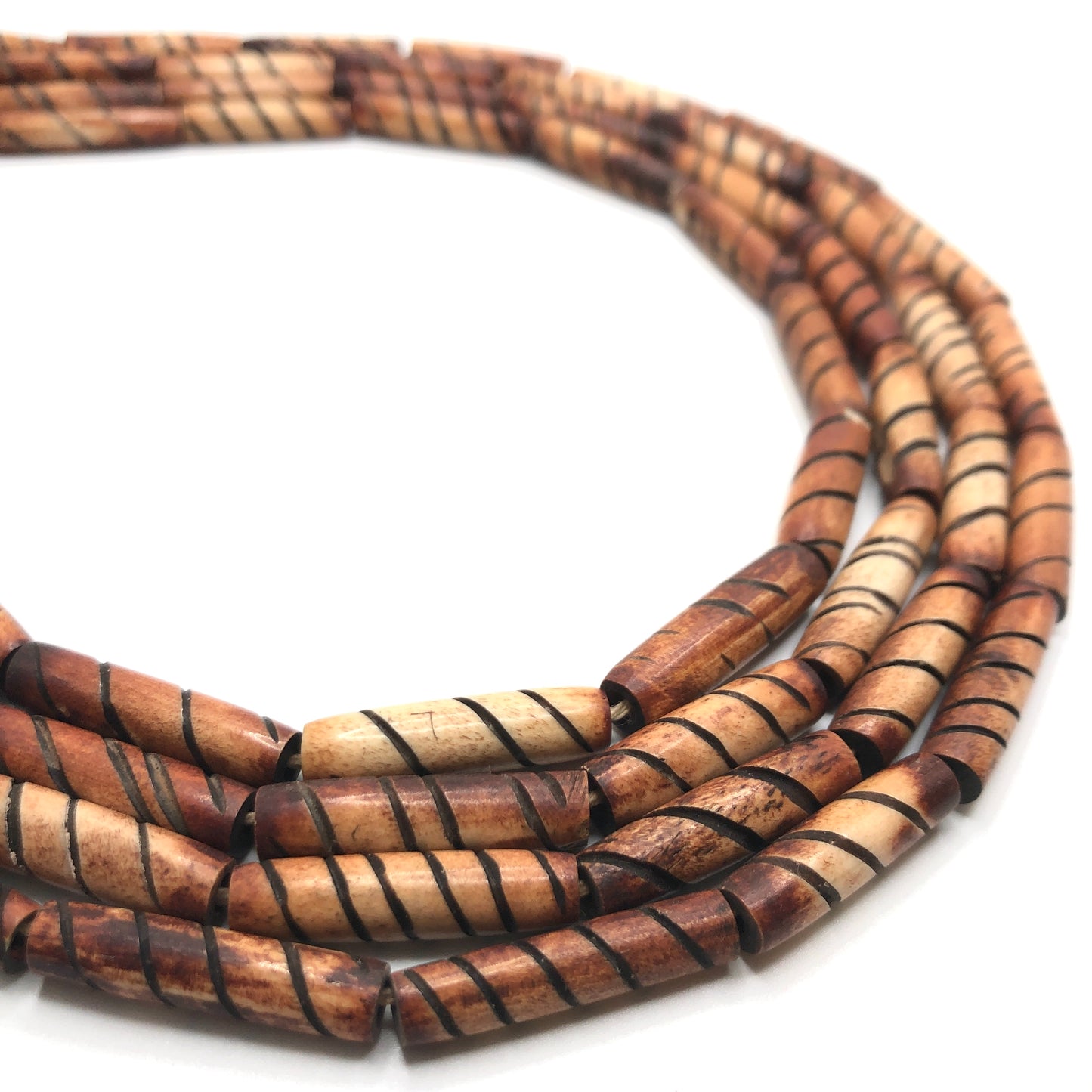 Horn Beads from Indonesia