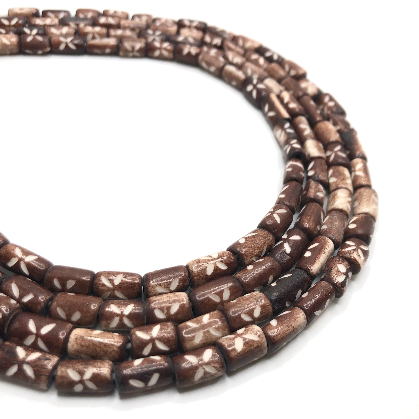 Horn Beads from Indonesia