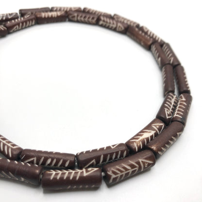 Horn Beads from Indonesia