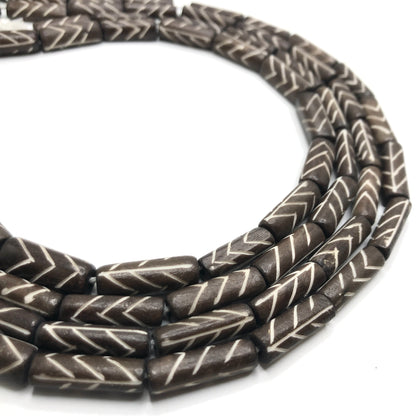 Horn Beads from Indonesia