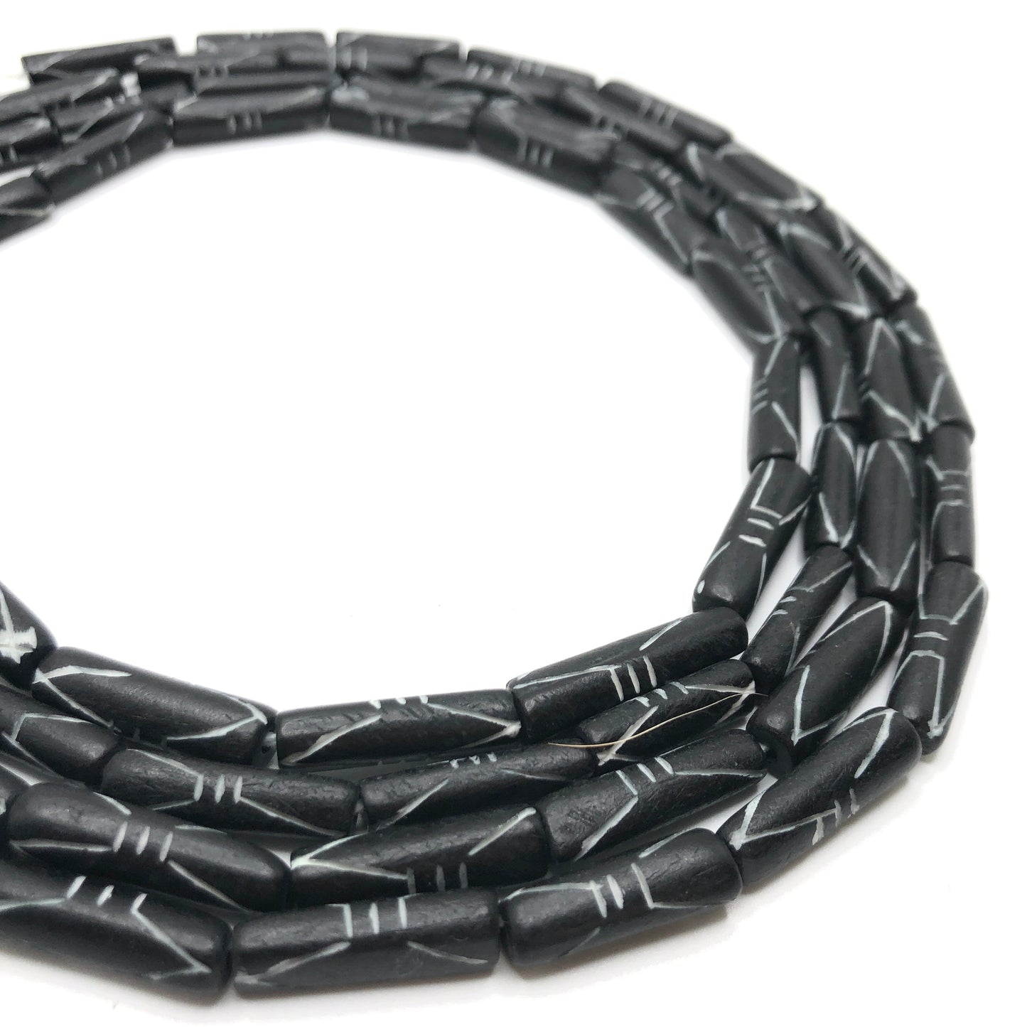 Horn Beads from Indonesia