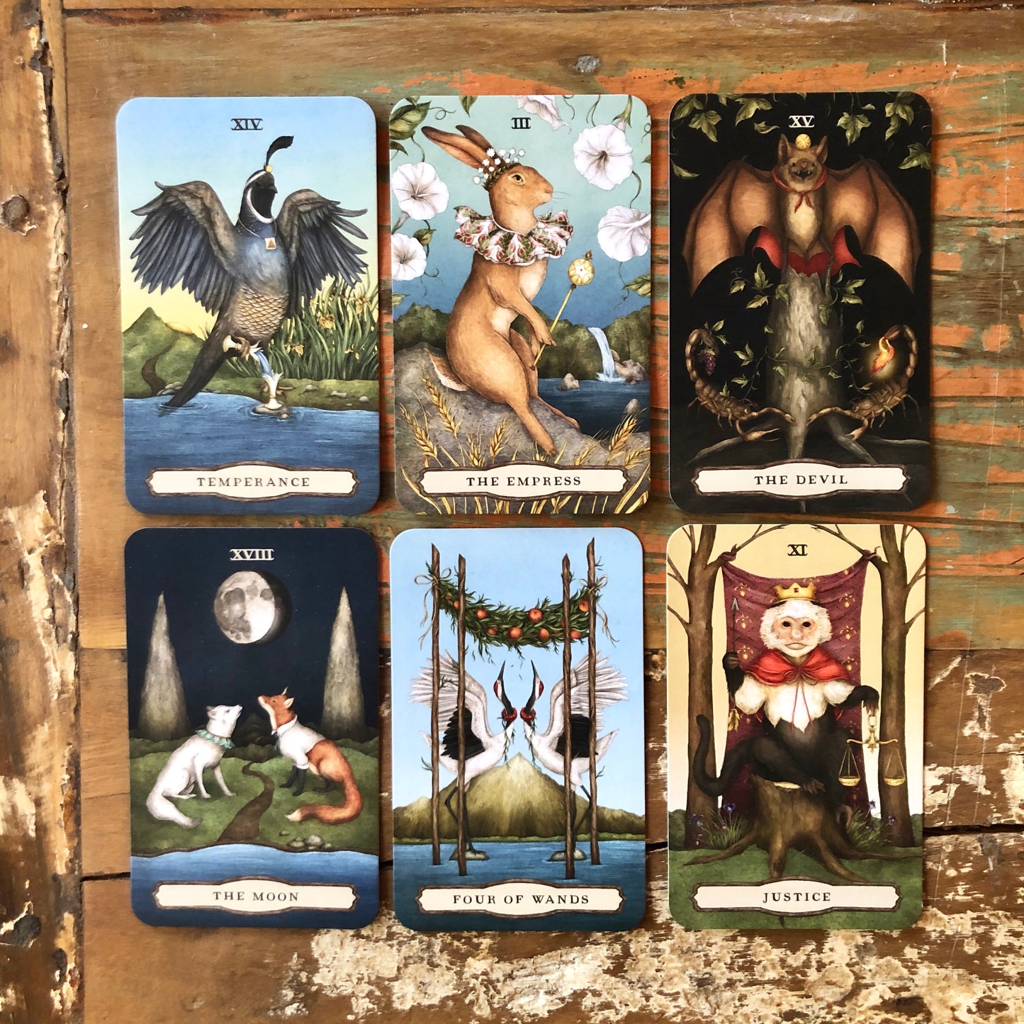 Tarot of the Woodland Wardens by Jessica Roux