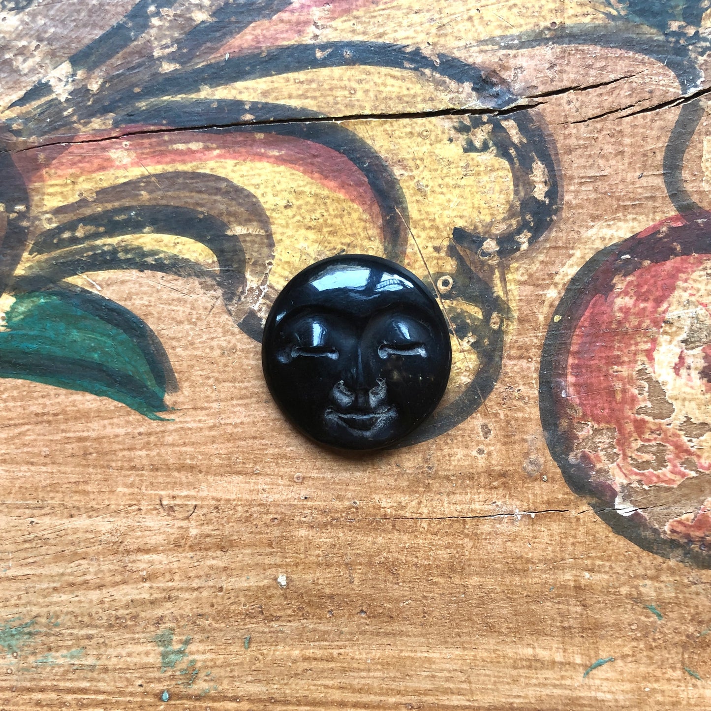 Bone/Horn Carvings, Moon Faces