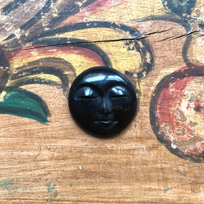 Bone/Horn Carvings, Moon Faces