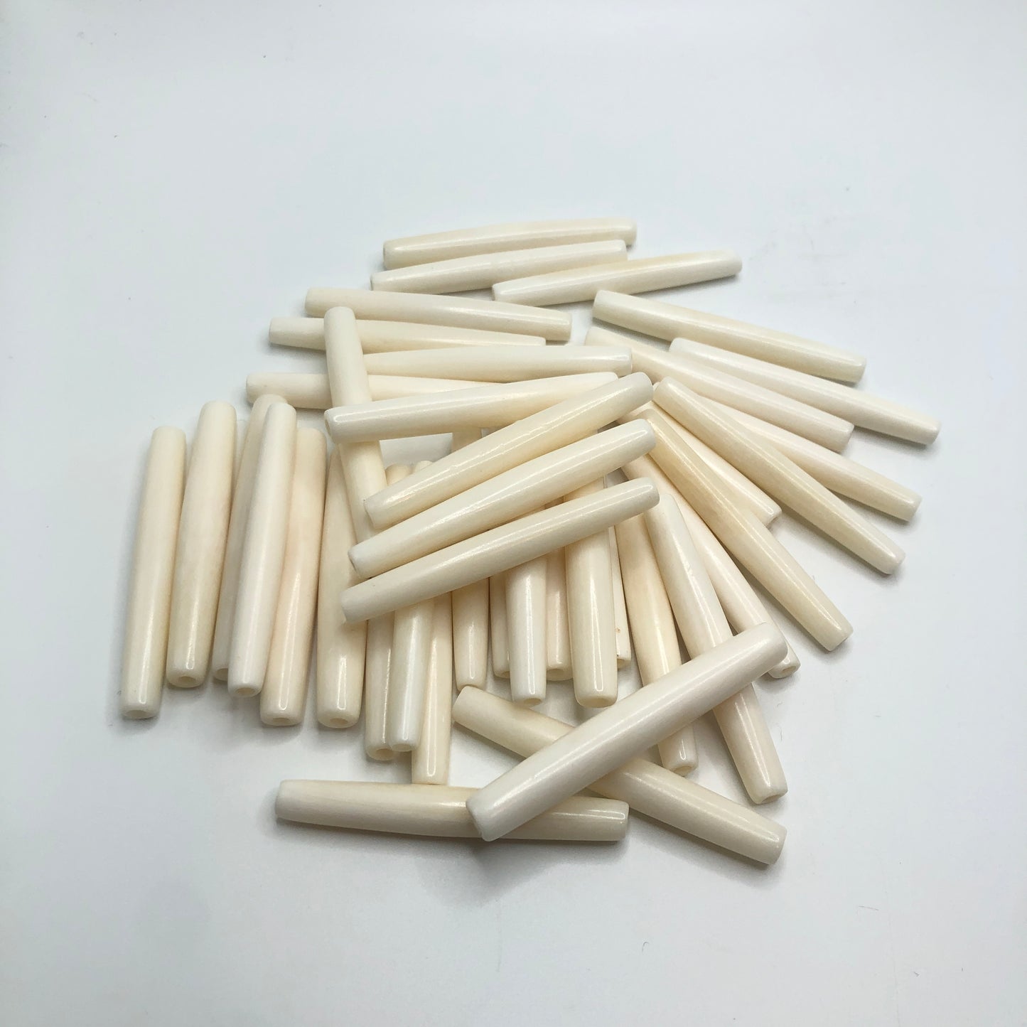Bone Hair Pipe Beads