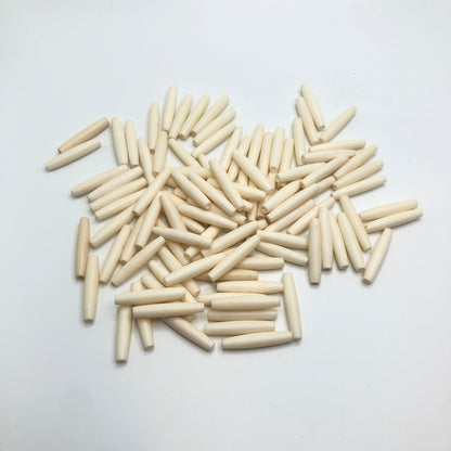 Bone Hair Pipe Beads