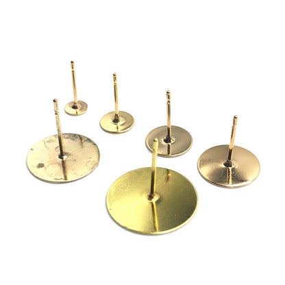 Earstud (flat pad) - GP