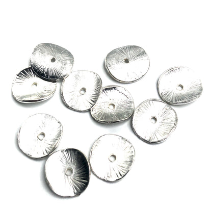 Spacer Bead - Curved Potato Chip AS