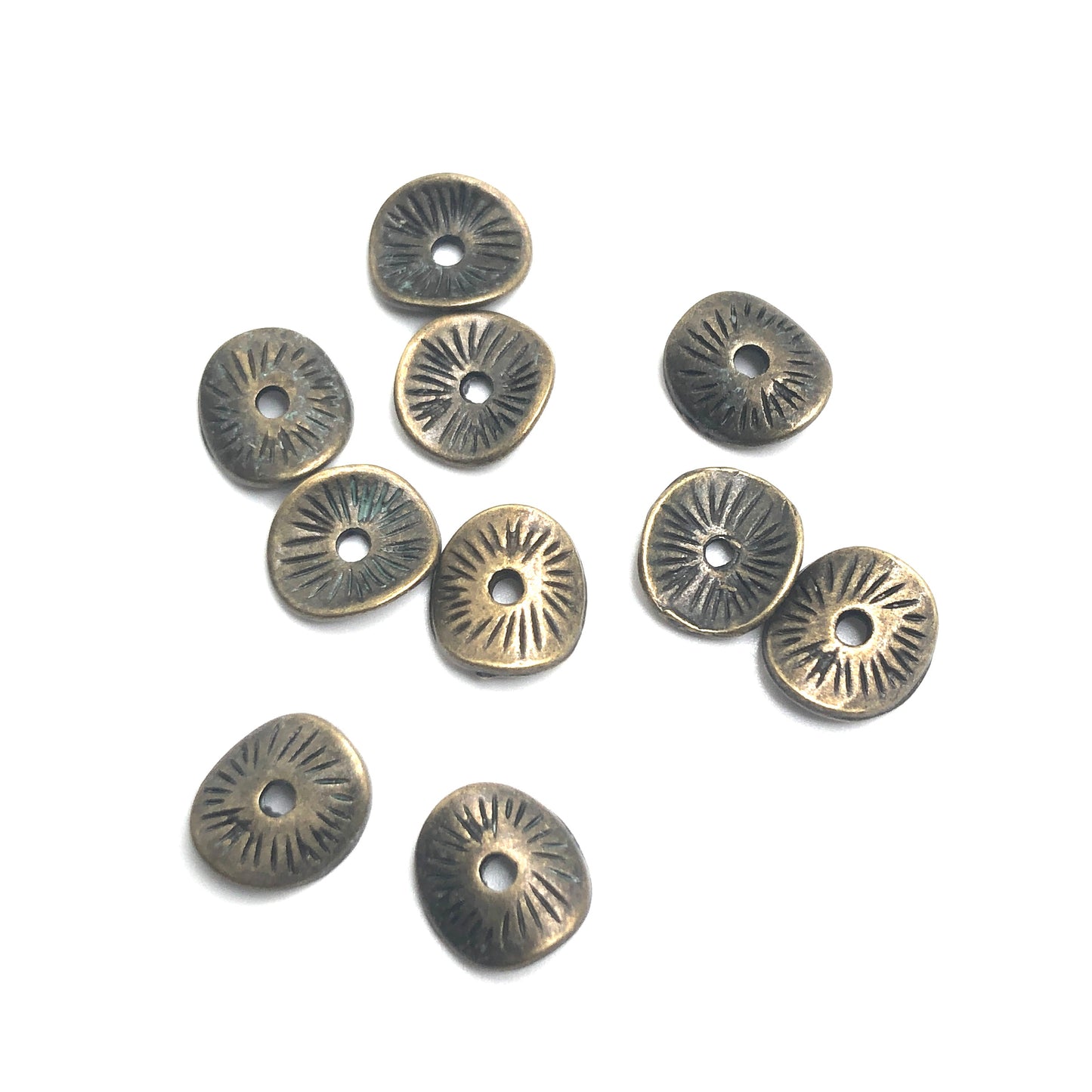 Spacer Bead - Curved Potato Chip AB