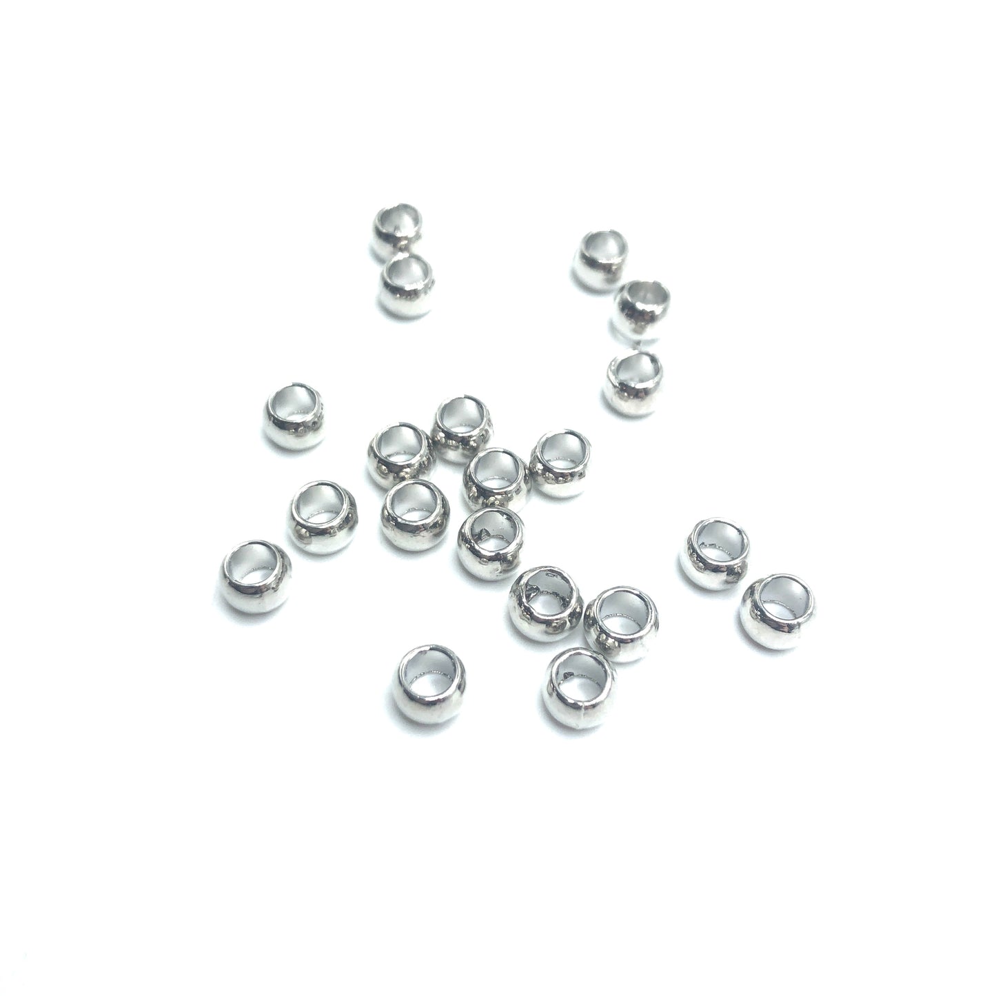 Metal Crow Beads - GM