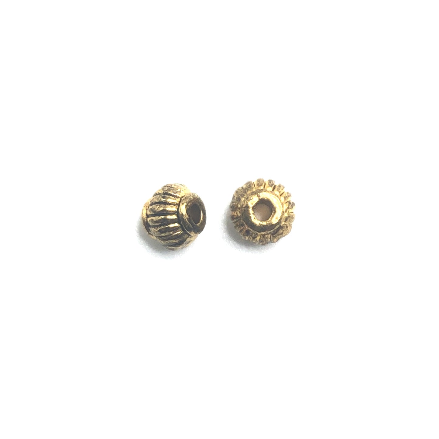 Spacer Bead - Pumpkin Rondelle GP