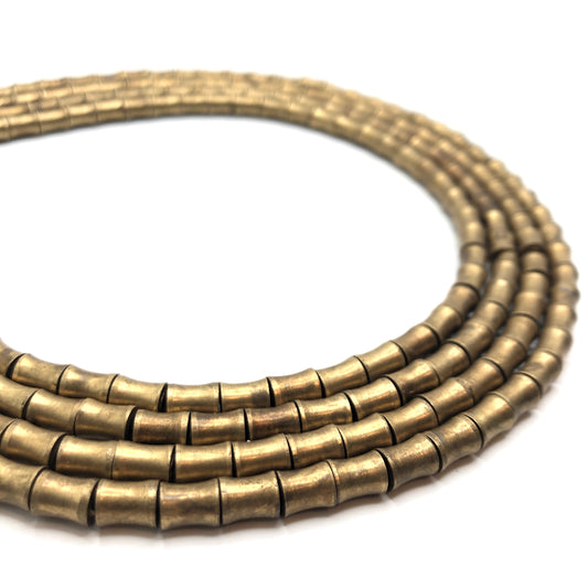 Brass Spacer Bead - Bamboo