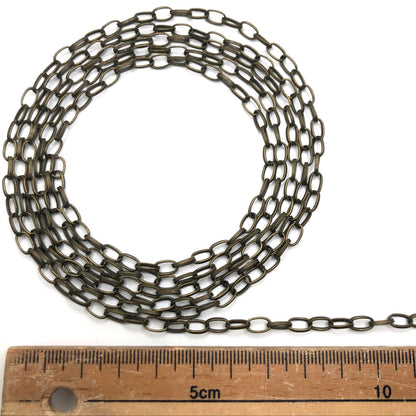 Antique Bronze Plated Chains (AB17)