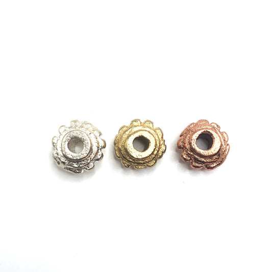 B&C Charms - Wide Flower Spacer