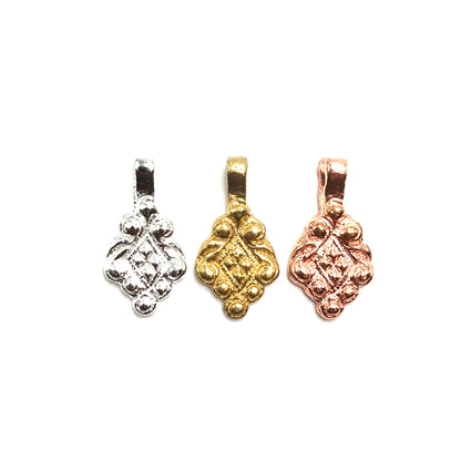 B&C Charms - Diamond Ornament