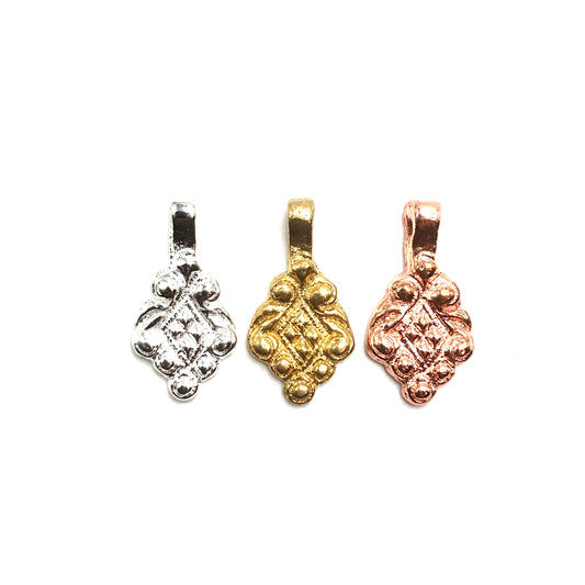 B&C Charms - Diamond Ornament