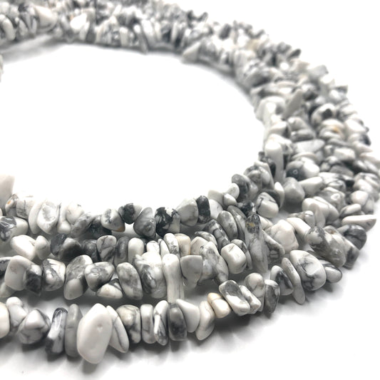 Howlite (White) Chipstone