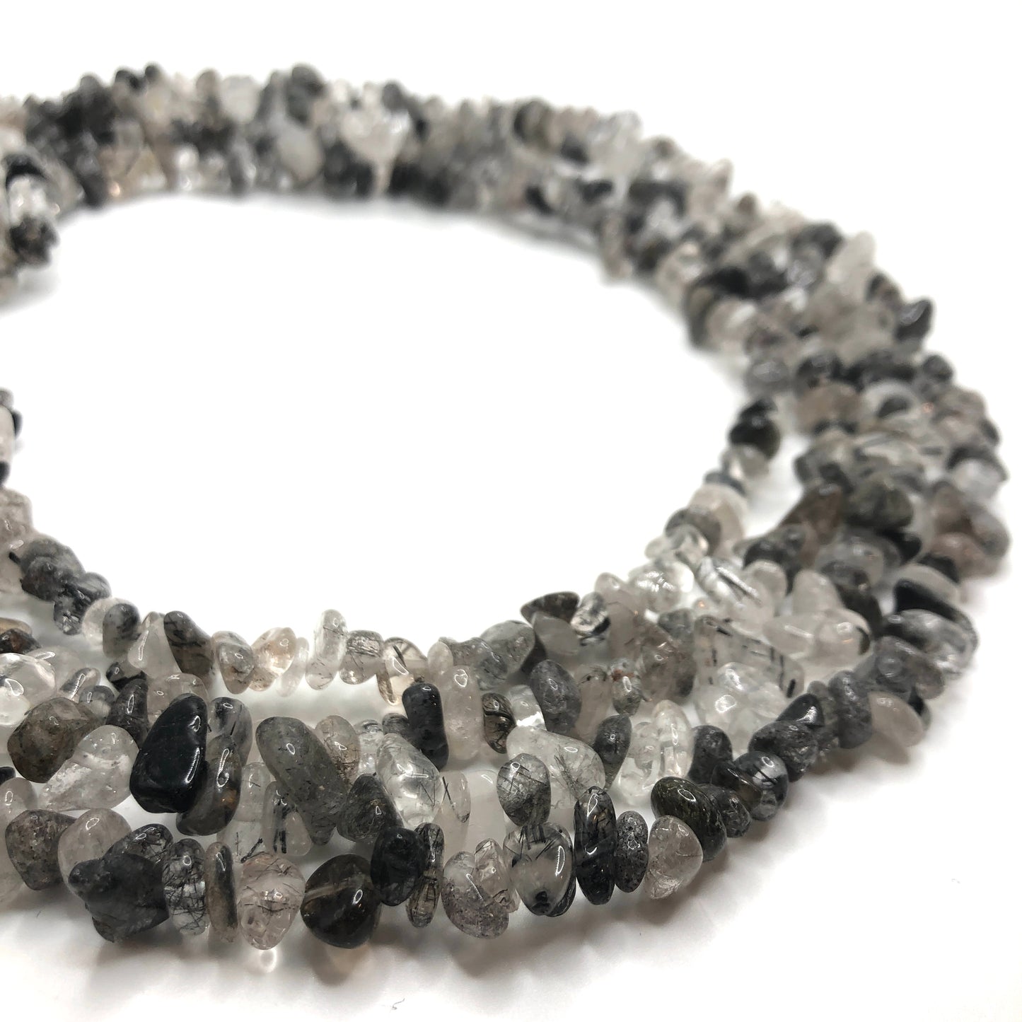 Tourmalated Quartz Chipstone