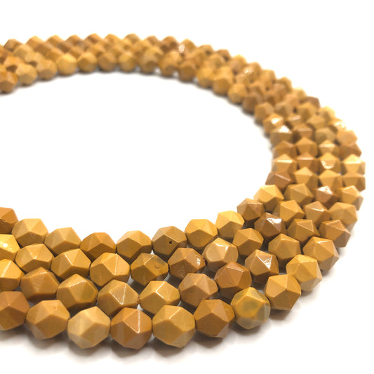 Yellow Mookaite - Star-Cut