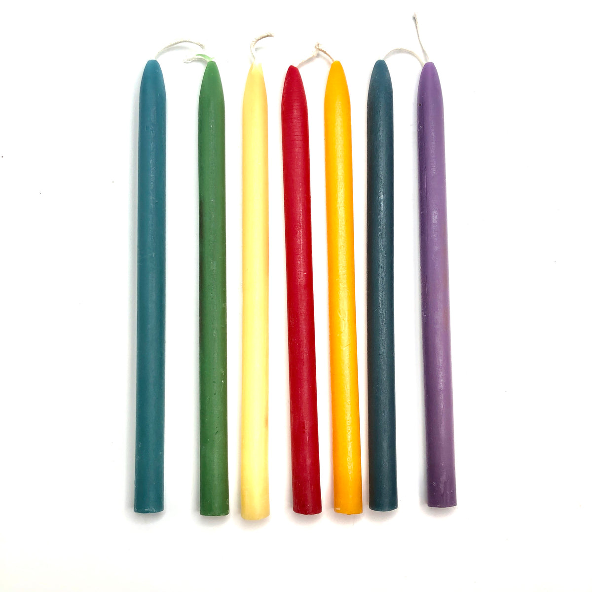 Beeswax Chakra Candle (Pack of 7)