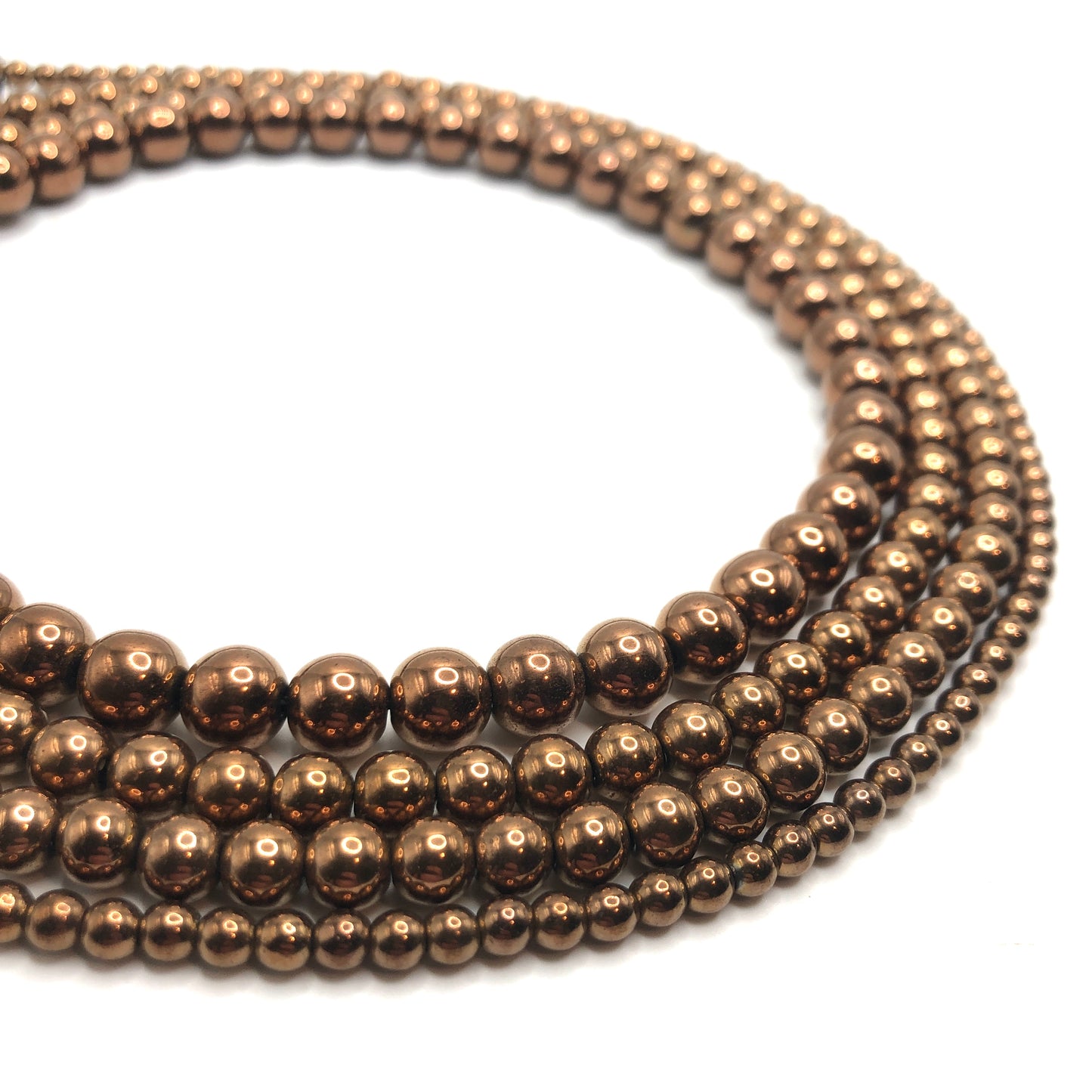 Titanium-Plated Hematite (Bronze)