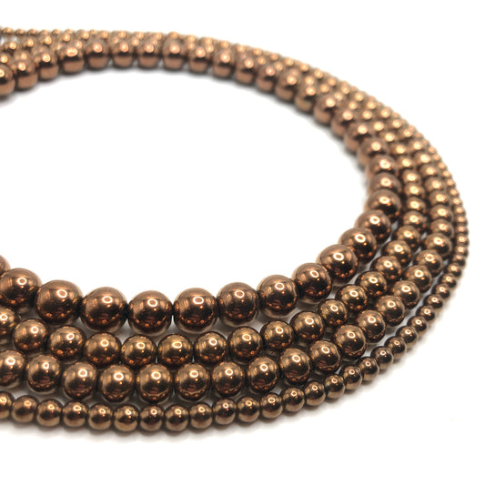 Titanium-Plated Hematite (Bronze)