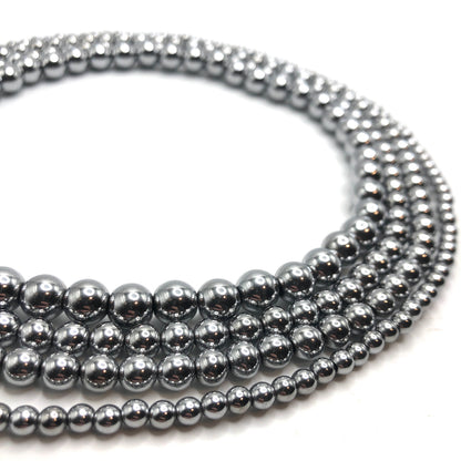 Titanium-Plated Hematite (Silver)