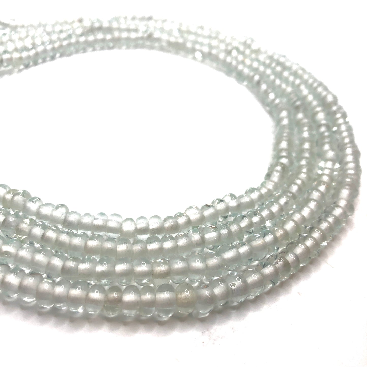 Recycled Glass Beads - Crow