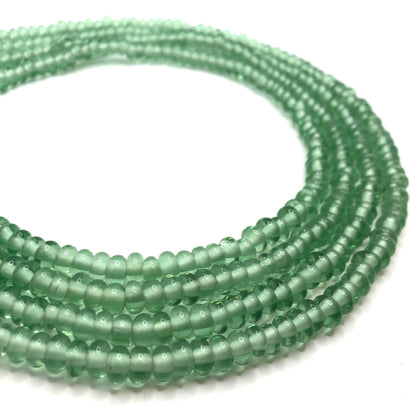 Recycled Glass Beads - Crow