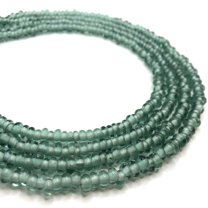 Recycled Glass Beads - Crow