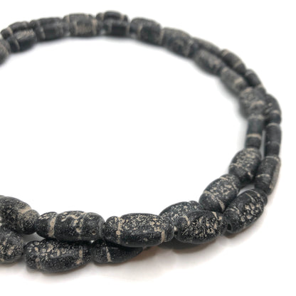 Recycled Glass Beads - Olive