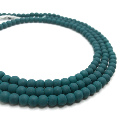 Recycled Glass Beads - Matte