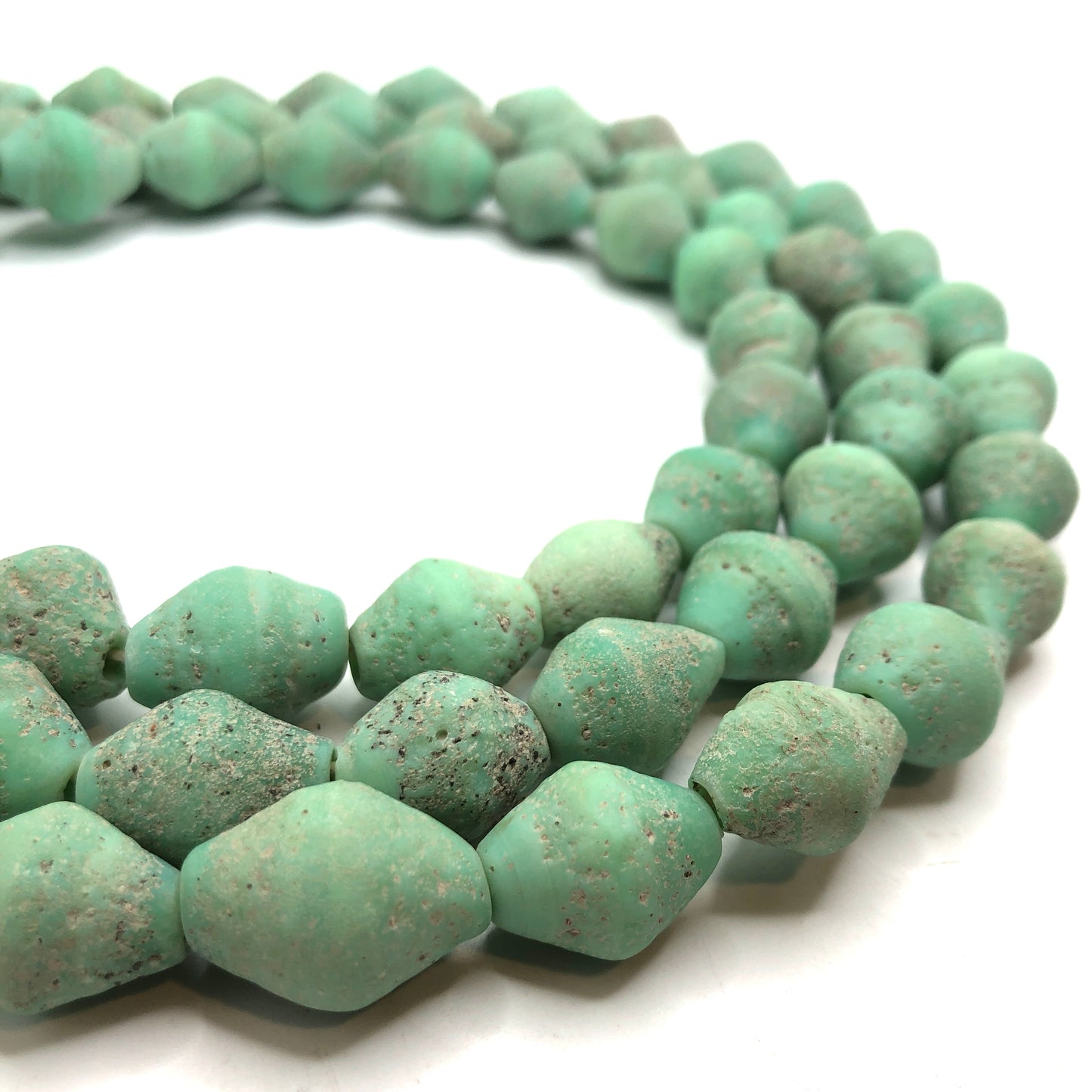 Recycled Glass Beads - Conic