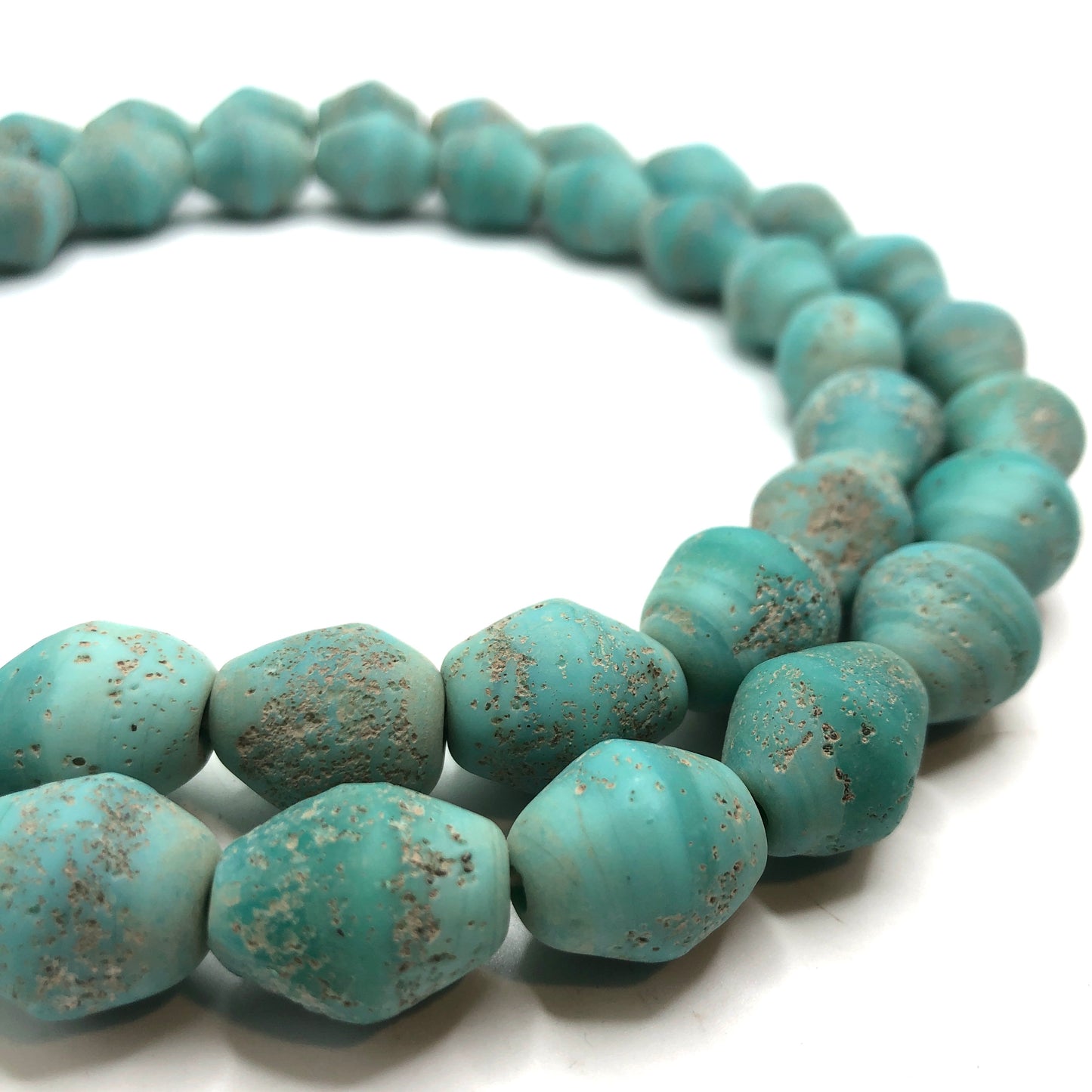 Recycled Glass Beads - Conic