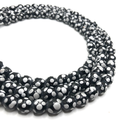 Skunk Beads - Approx. 10mm