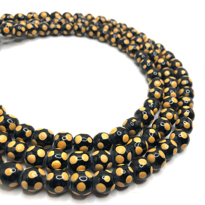 Skunk Beads - Approx. 10mm
