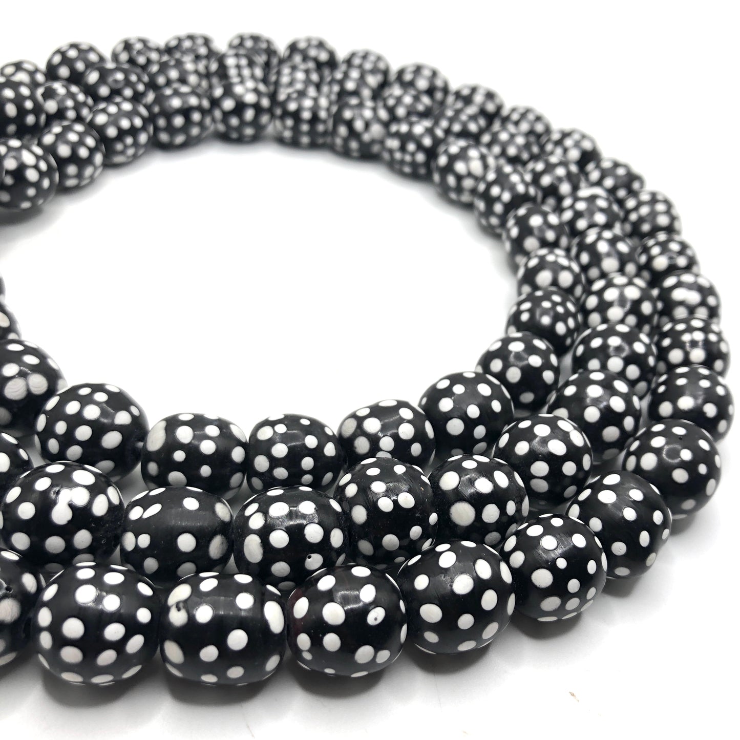 Skunk Beads - Approx. 14mm