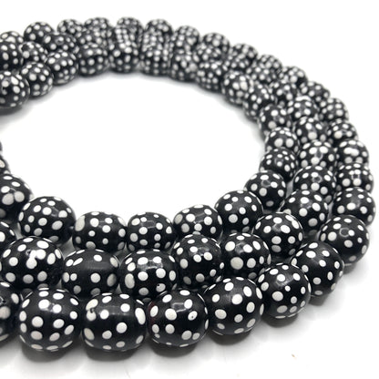 Skunk Beads - Approx. 14mm