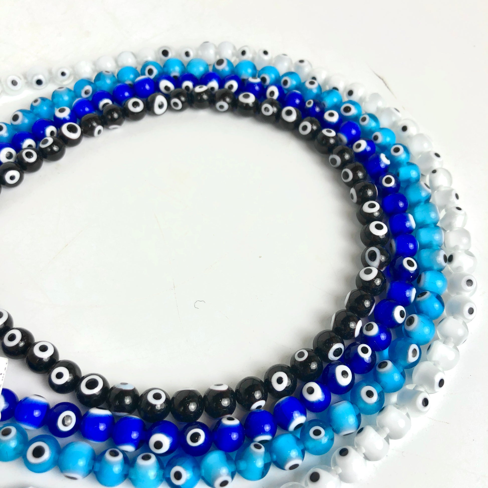 Glass Evil Eye Beads (Various Colours) - Shakti