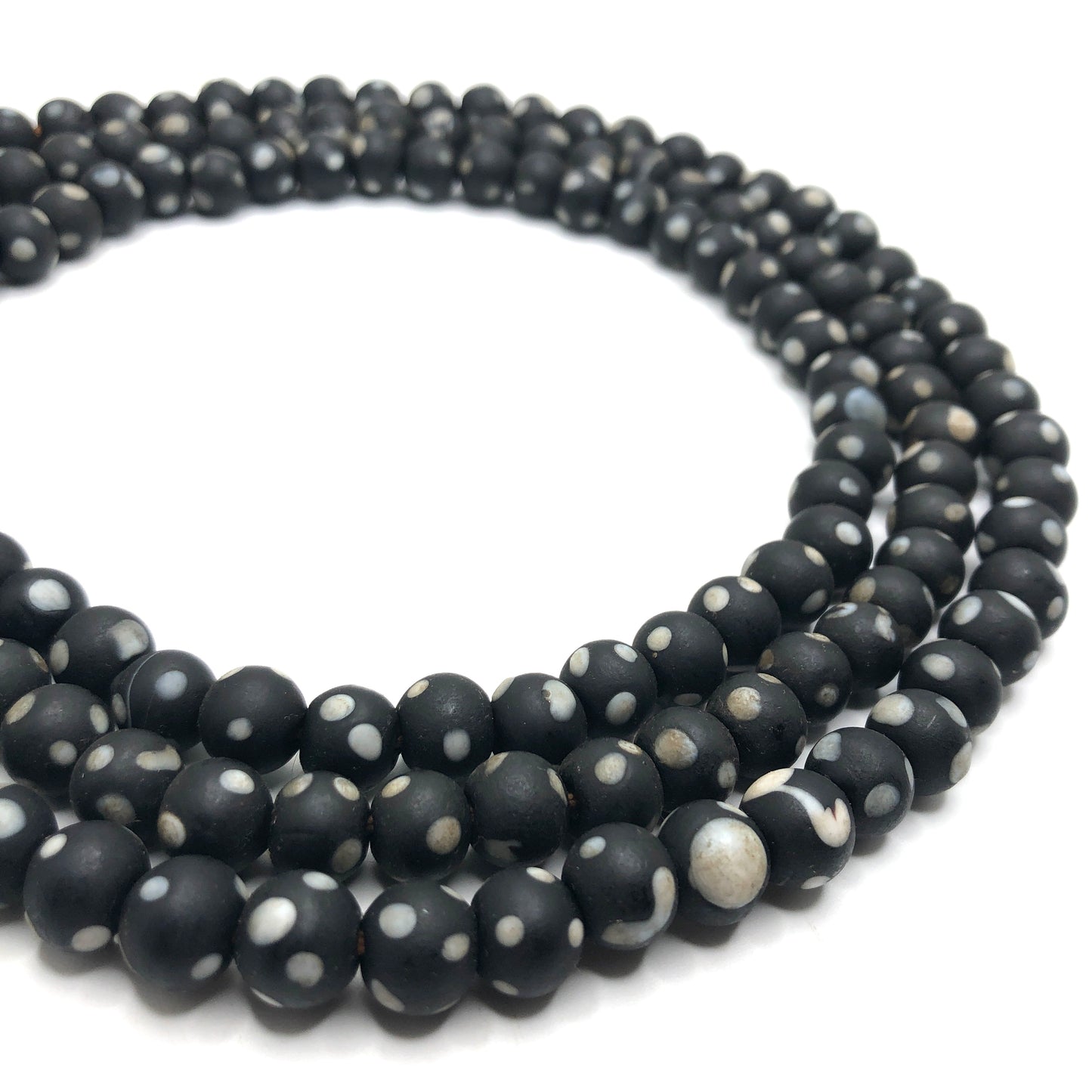 Skunk Beads - Approx. 8mm