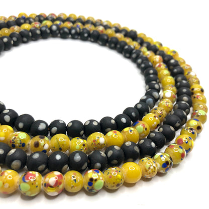 Skunk Beads - Approx. 8mm