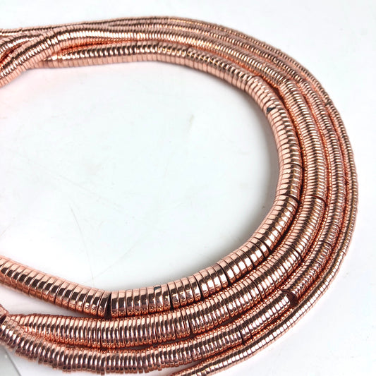 Hematite - Heishi (Rose Gold) - Shakti