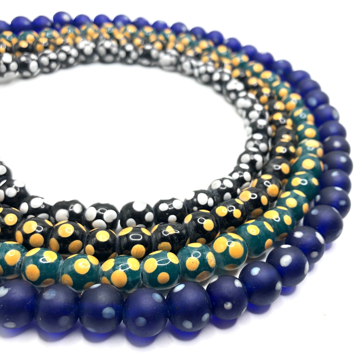Skunk Beads - Approx. 10mm